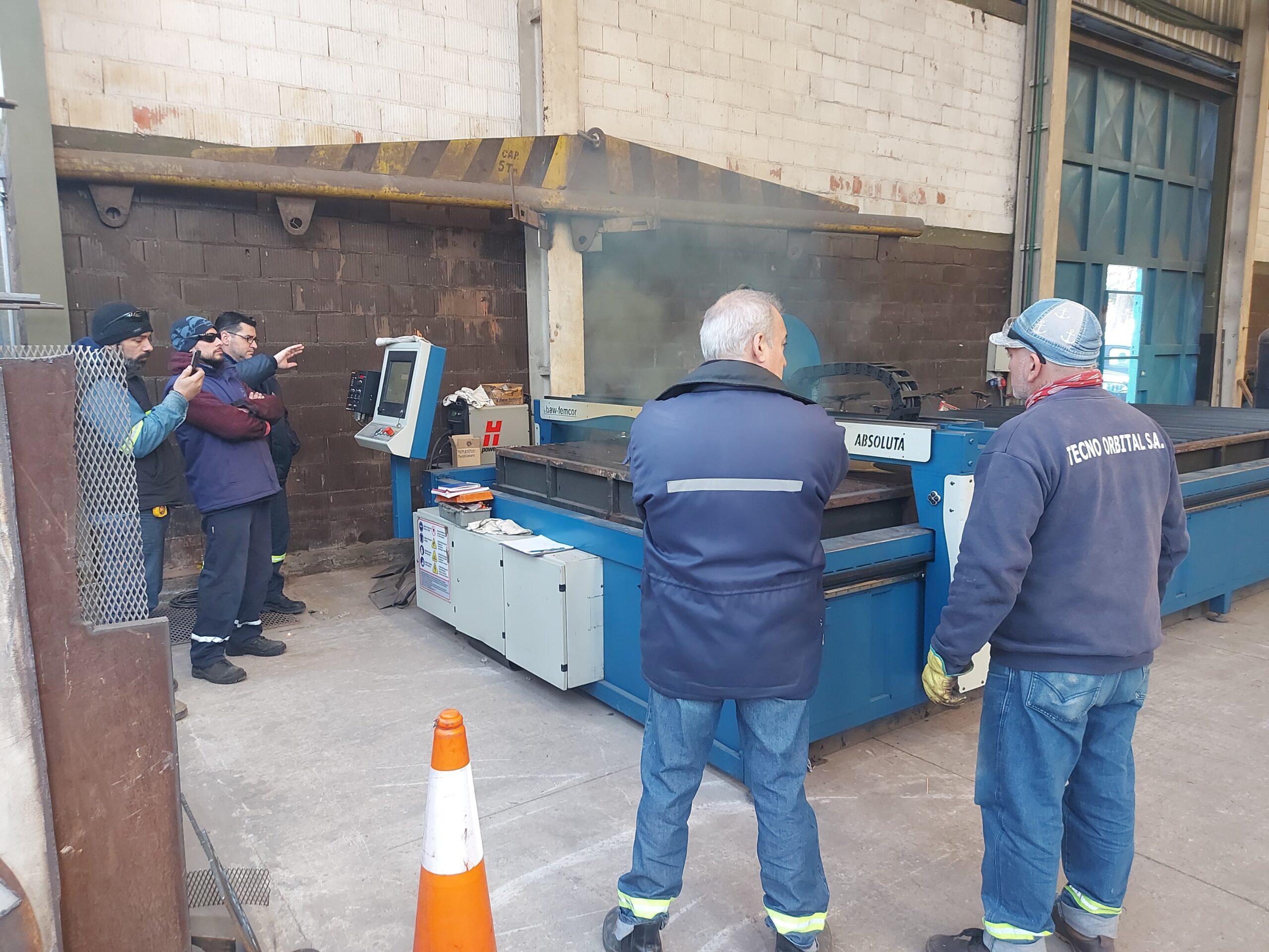 Capacitaciones y ajustes láser y plasma